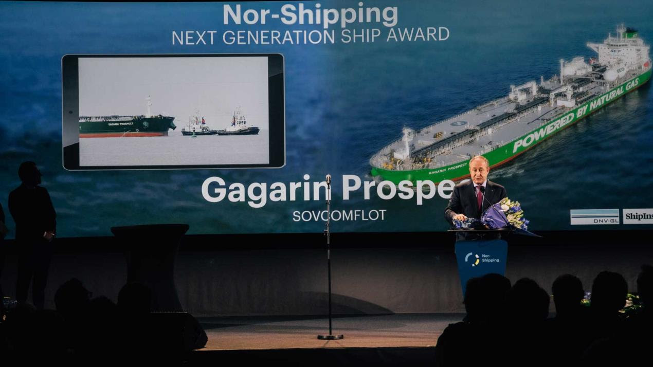 Nor-Shipping 2019 Next Generation Ship Award Winner - Sovcomflot's Gargarin Prospect